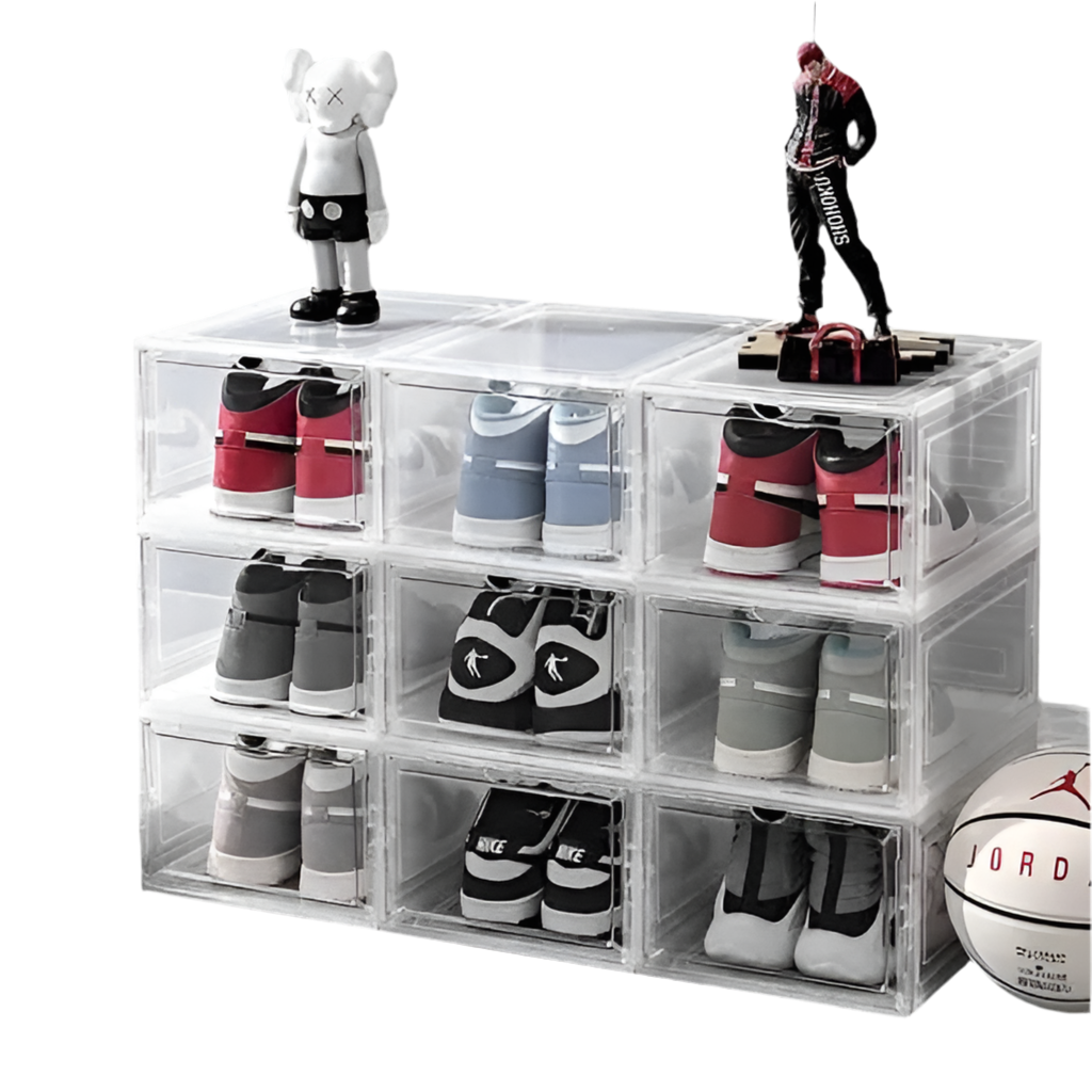 קופסת אקריל לנעליים