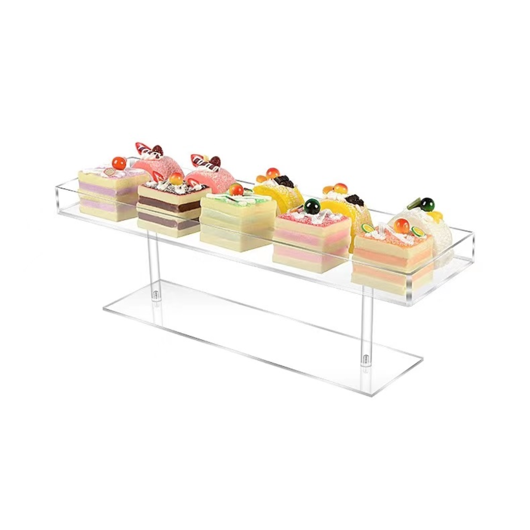 מגש אקרילי על רגליים 36/15/13 ס״מ