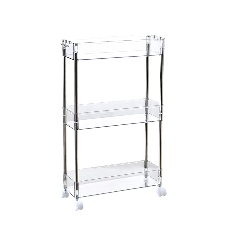 עגלת אקריל צרה 3 קומות