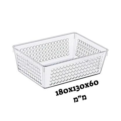 אירגוניות רשת אקרילית: 180x130x60 מ״מ