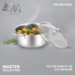 סירי נירוסטה עם ציפוי